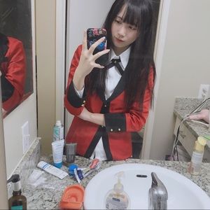 Kakegurui Jabami Yumeko Cosplay Uniform